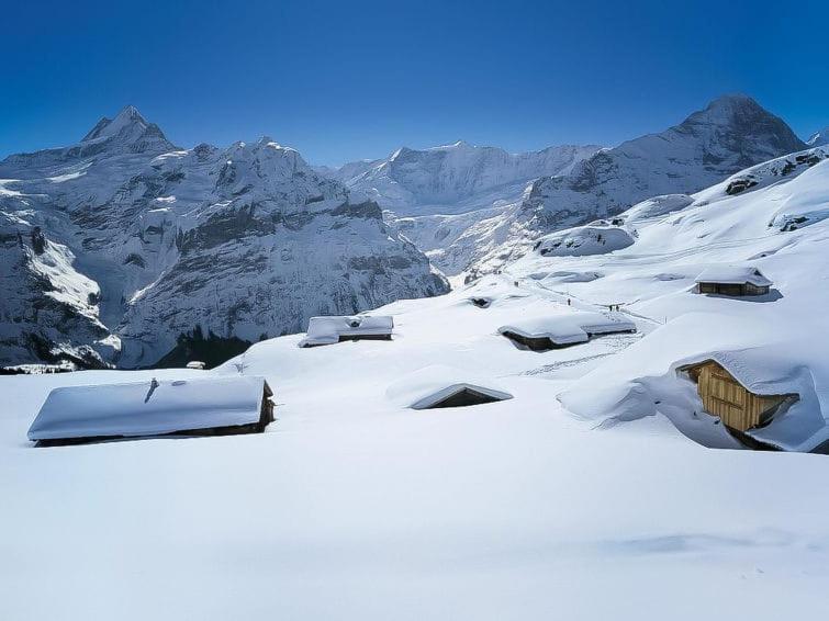 Chalet Aphrodite West Apartman Grindelwald Kültér fotó